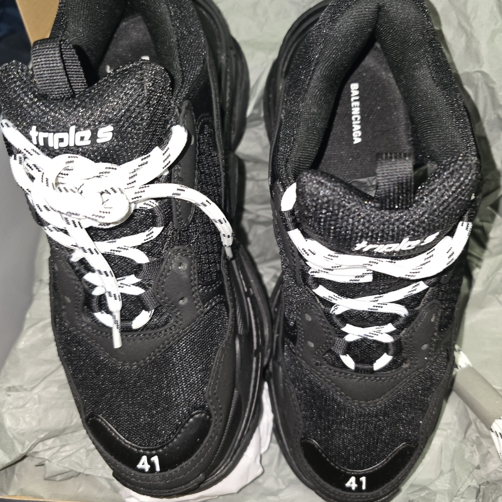 Balenciaga Triple S Black Sneakers